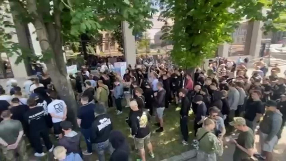 В центре Киева была движуха