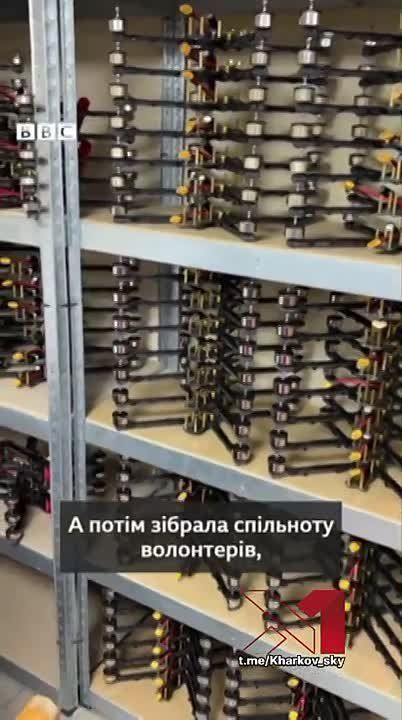 ВВС выпустило репортаж о волонтерше, собирающей дроны в бывшем цветочном магазине