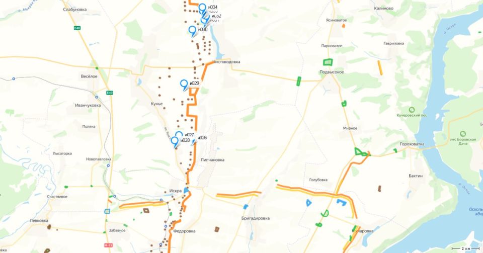 Инженерные сооружения ВСУ. Начало строительства июнь 2025 года Инженерные сооружения ВСУ. Начало строительства июнь 2025 года