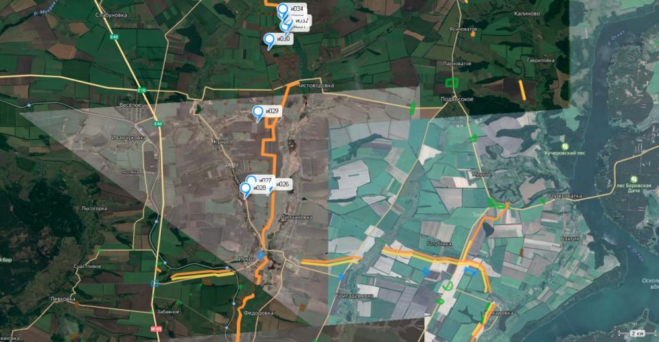 Инженерные сооружения ВСУ. Начало строительства июнь 2025 года Инженерные сооружения ВСУ. Начало строительства июнь 2025 года