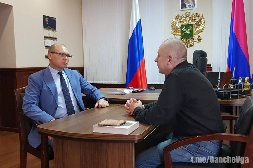 Глава ВГА Харьковской области провел рабочую встречу с руководителем Московского штаба Захара Прилепина Сергеем Ломакиным