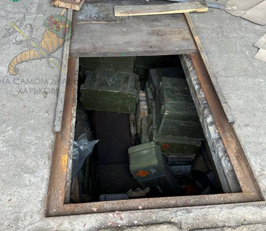 Целый арсенал боеприпасов обнаружили в одном из гаражей Харькова Целый арсенал боеприпасов обнаружили в одном из гаражей Харькова