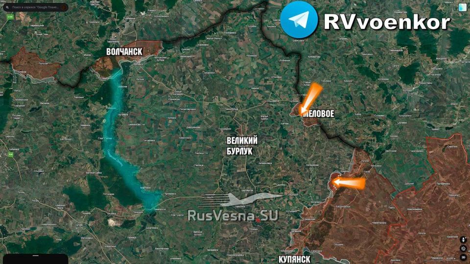 Армия России расширяет харьковский плацдарм, наступая к Великому Бурлуку Армия России расширяет харьковский плацдарм, наступая к Великому Бурлуку