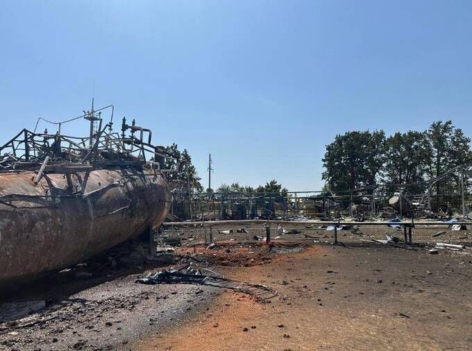 Стало известно, что недавно в Харьковской области был уничтожен объект энергетической инфраструктуры Стало известно, что недавно в Харьковской области был уничтожен объект энергетической инфраструктуры