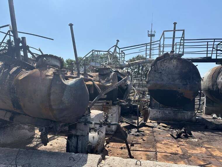 Юрий Котенок: Газовая установка "Журавлина" в районе н.п. Марьино (Харьковская область) Юрий Котенок: Газовая установка "Журавлина" в районе н.п. Марьино (Харьковская область)