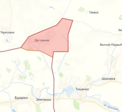 Российские войска освободили населенные пункты Дегтярное в Харьковской области, Попов Яр в ДНР и Каменское в Запорожской области Российские войска освободили населенные пункты Дегтярное в Харьковской области, Попов Яр в ДНР и Каменское в Запорожской области