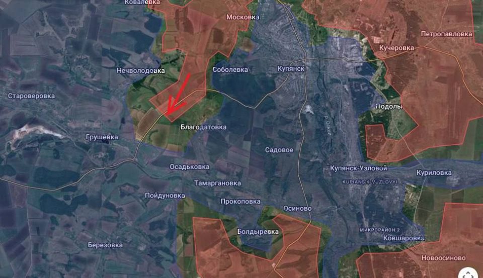Волчанск - противника практически выдавили за реку Волчья Волчанск - противника практически выдавили за реку Волчья