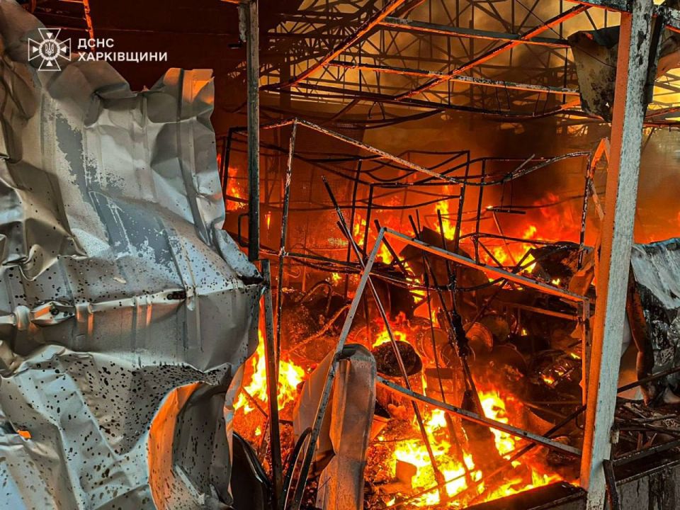 Купянск, пожары после прилетов Купянск, пожары после прилетов