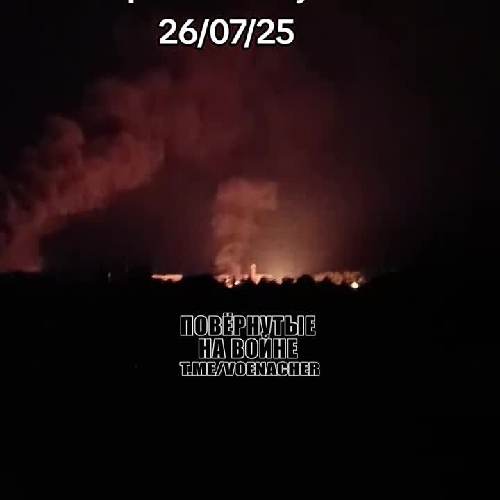 Харьков сегодня ночью.. Одна за одной с разницей в пару минут, а то и секунд наши дроны «Герань-2» уверенно и беспрепятственно поражали объекты противника в Киевском районе города