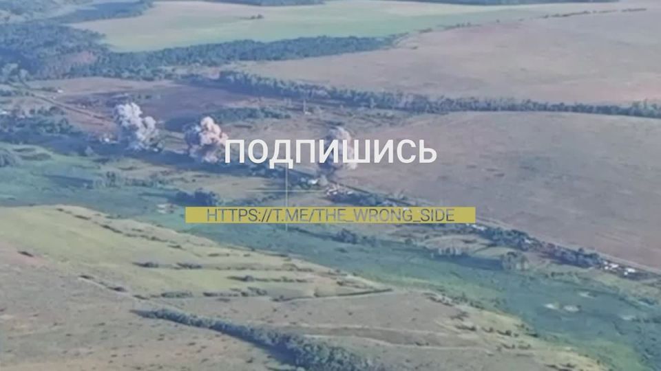 Уничтожение ПВД 14 обр НГУ с применением ОДАБ-1500 в районе н.п. Димитров/Мирноград и ПВД 143 омбр ВСУ с применением ФАБ-500 в районе Чугуновка Харьковской области