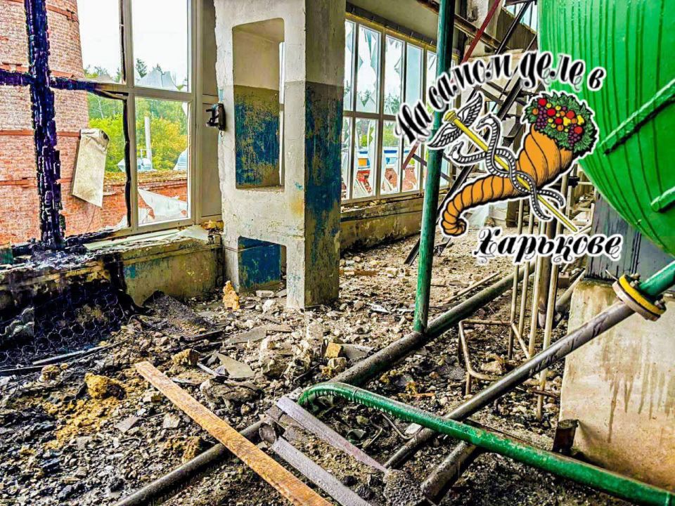 Так же украинские паблики сообщают, что удар пришелся по котельной Так же украинские паблики сообщают, что удар пришелся по котельной