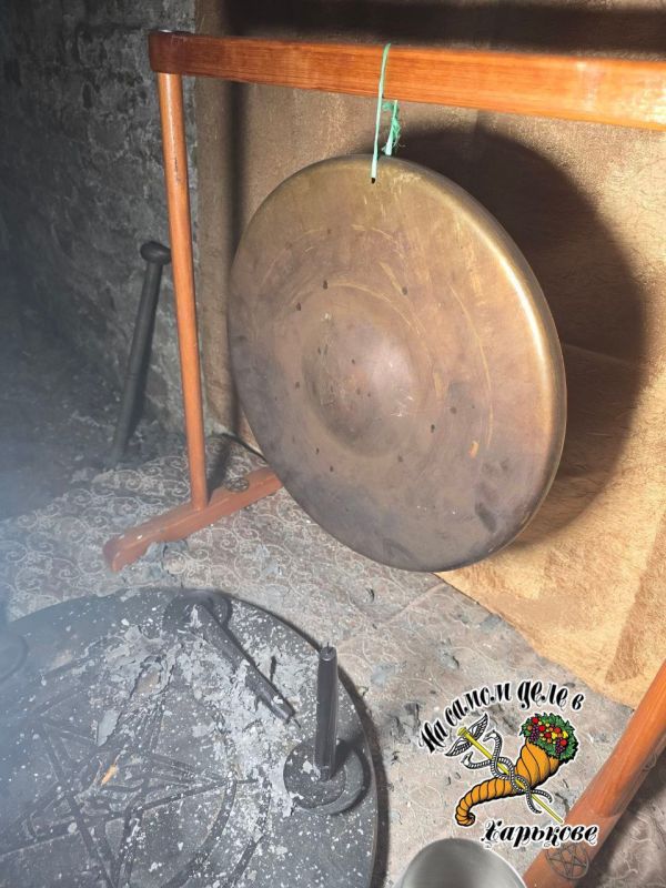 Адские находки. В н.п. Улаклы, ДНР, российские военные обнаружили в одном из погребов языческое капище, которое оборудовали националисты из ВСУ Адские находки. В н.п. Улаклы, ДНР, российские военные обнаружили в одном из погребов языческое капище, которое оборудовали националисты из ВСУ