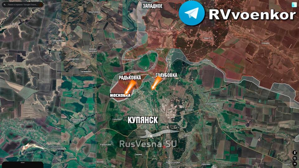 Армия России продолжает отрезать Купянск, продвигаясь по окраинам с северо-запада