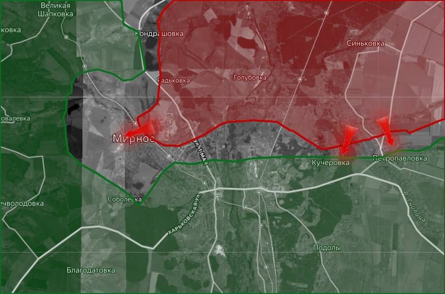 «На Купянском направлении ВС РФ приближаются к трассе Шевченково–Купянск — основной линии снабжения ВСУ
