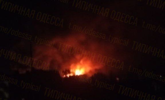 Атакованы объекты врага в Одессе Атакованы объекты врага в Одессе