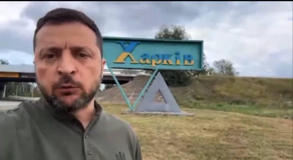 Сергей Марков: Зеленский зачем то опубликовал свое фото с вывеской Харьков