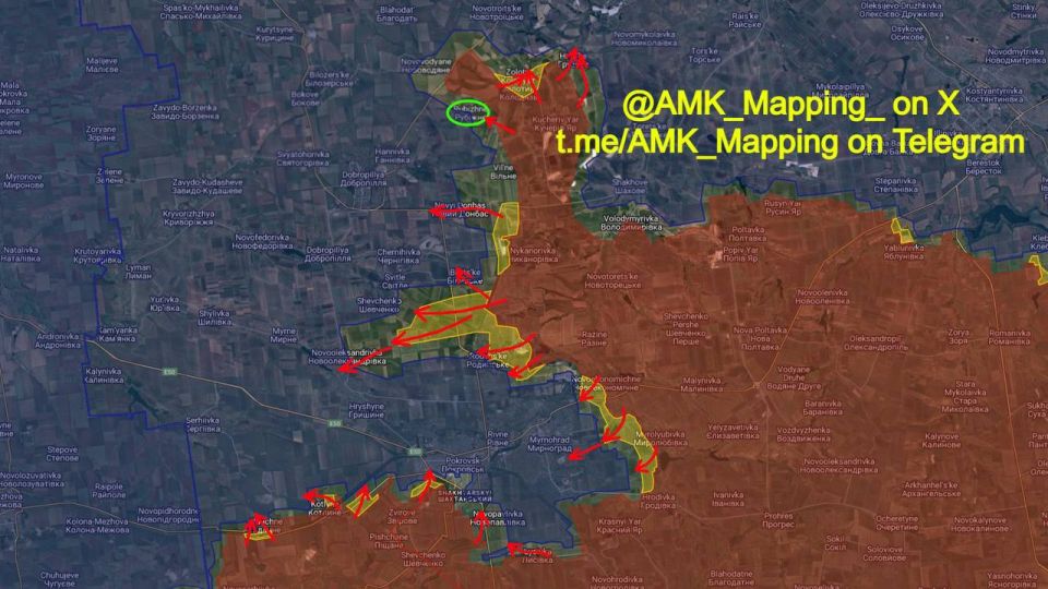 Как сообщают западные ресурсы, Российская армия совершила серьёзный прорыв в украинской обороне на Покровском направлении Как сообщают западные ресурсы, Российская армия совершила серьёзный прорыв в украинской обороне на Покровском направлении