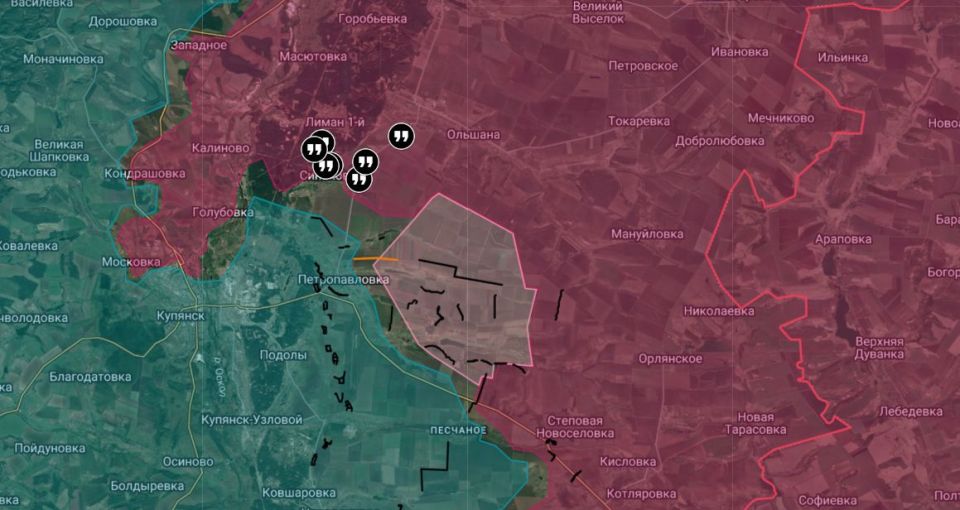 Российская армия совершила прорыв на восточные подступы к Купянску