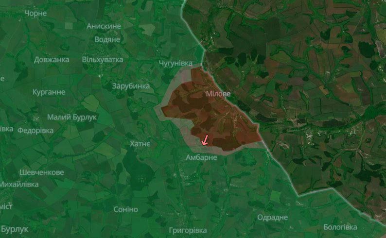 «ВС РФ возобновили наступательные действия в Великобурлукском районе Харьковской области»