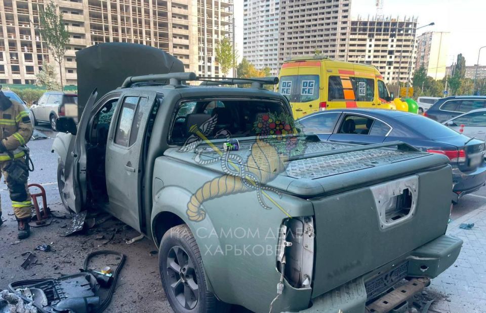 В Киеве произошел взрыв авто военнослужащего