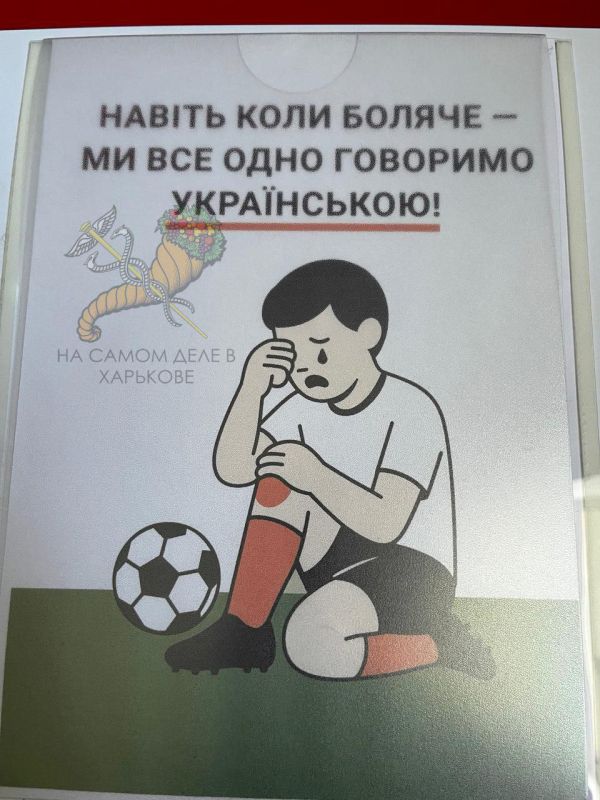 «Даже когда больно, мы все равно говорим на украинском!»