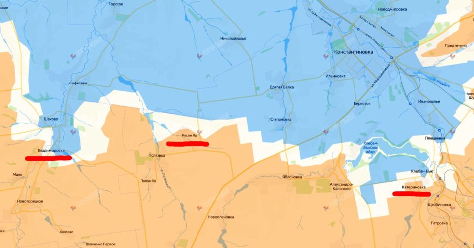 Российские войска освободили населенные пункты Катериновка, Владимировка и Русин Яр в Донецкой Народной Республике, сообщили в Минобороны РФ