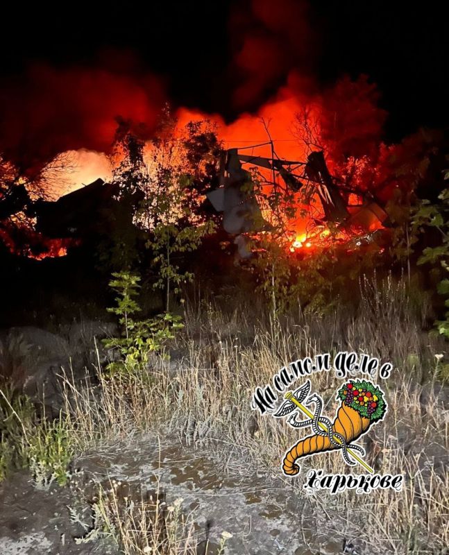 Этой ночью в Харьковской области звучали взрывы в результате работы ВС РФ: