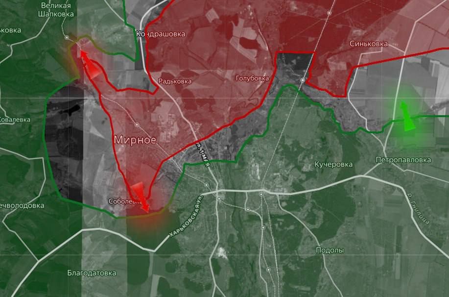 «На Купянском направлении российские войска закрепились в застройке в северо-западной и западной частях города Купянск