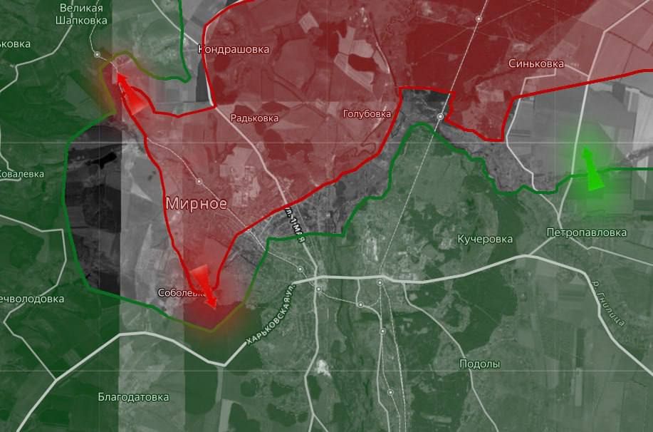 «На Купянском направлении идут бои в районе Соболевки