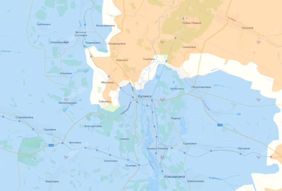 В окружение к товарищу Герасимову снова пробрались враги, вероломно подбросившие в его доклад информацию о "практически полностью блокированном Купянске и освобождении половины его территории" В окружение к товарищу Герасимову снова пробрались враги, вероломно подбросившие в его доклад информацию о "практически полностью блокированном Купянске и освобождении половины его территории"