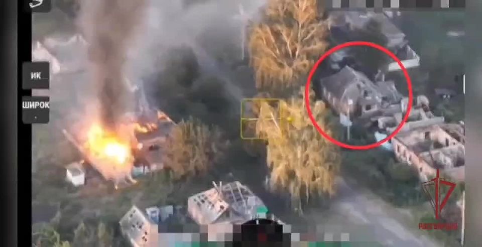 Миномётный расчёт, склад боеприпасов и пункт размещения живой силы ВСУ в Харьковской области уничтожены бойцами Росгвардии