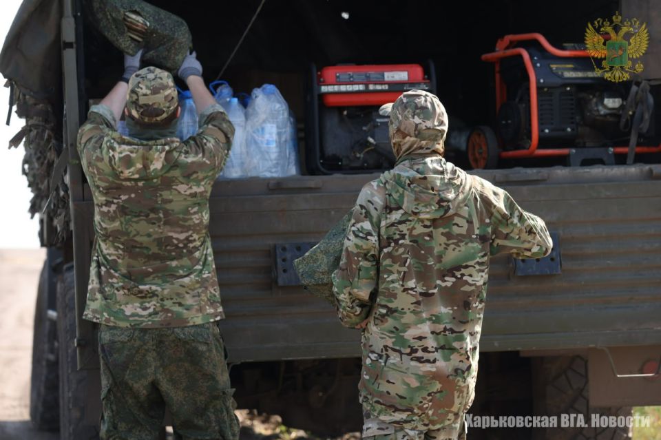 Военно-гражданская администрация регулярно оказывает посильную помощь военнослужащим на Харьковском направлении Военно-гражданская администрация регулярно оказывает посильную помощь военнослужащим на Харьковском направлении