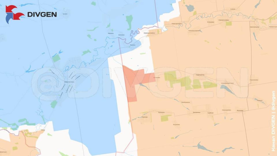 Изменения линии фронта за минувшие сутки нанёс на карту канал "DivGen": Изменения линии фронта за минувшие сутки нанёс на карту канал "DivGen":