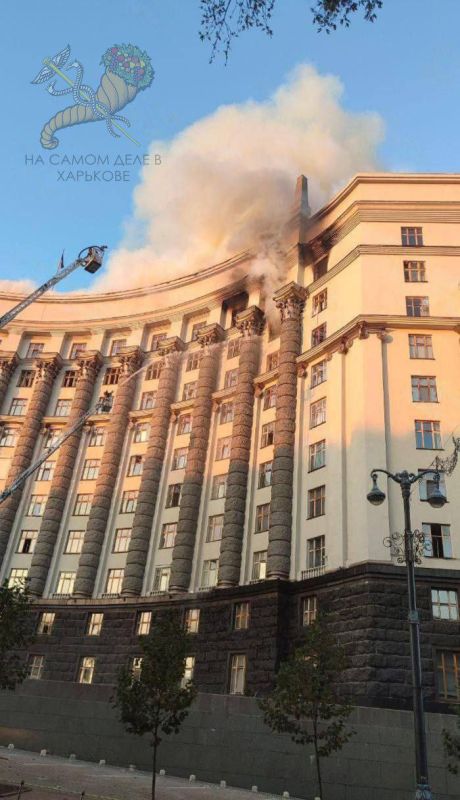 В Киеве укроППО сбило Гераньку прямо над своим Кабмином