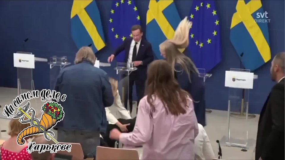 Новый Министр здравоохранения Швеции сам стал поводом для тревог о здоровье… Во время прямой пресс-конференции она внезапно потеряла сознание и рухнула на сцене