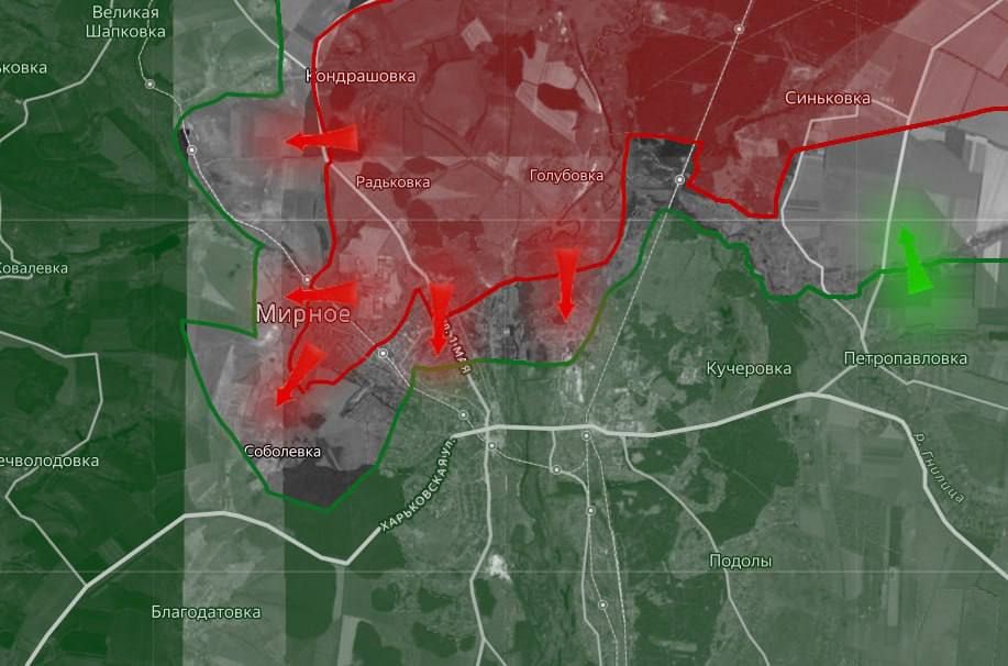 «На Купянском направлении идут бои в городе Купянск и северо-западнее от него