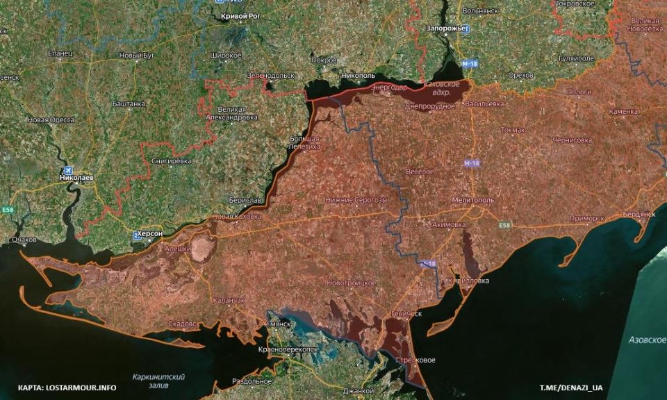 Сводка на 10.09:. На Запорожском направлении без изменений на ЛБСЮ, армия России ведет позиционные бои около Приморского и Степногорска Сводка на 10.09:. На Запорожском направлении без изменений на ЛБСЮ, армия России ведет позиционные бои около Приморского и Степногорска