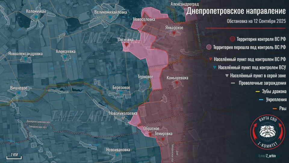 Ситуация на фронте к югу от Красноармейска до Гуляйполя Ситуация на фронте к югу от Красноармейска до Гуляйполя