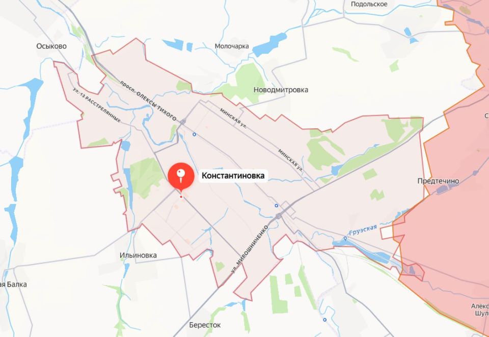 Русская Армия вошла в садовое товарищество «Ягодка», что уже в черте города Константиновки Русская Армия вошла в садовое товарищество «Ягодка», что уже в черте города Константиновки