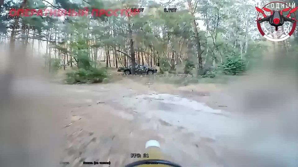 Минус очередной пикап ВСУ на Купянском направлении