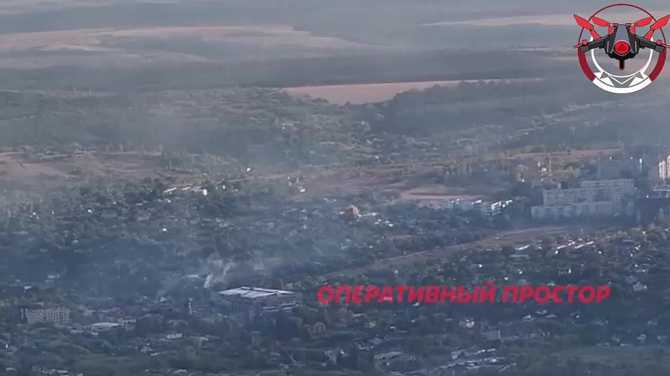 Кучный прилет ОФАБами. ВКС РФ поразили ПВД ВСУ на Купянском ТН. Оперативный простор