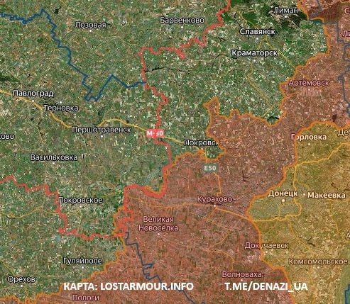 Сводка на 16.09:. На Запорожском направлении в районе Новоданиловки и Малой Токмачки идут позиционные бои, ЛБС без изменений