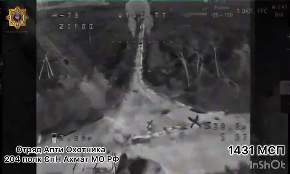 Апти Алаудинов: Уничтожение автотехники и живой силы противника