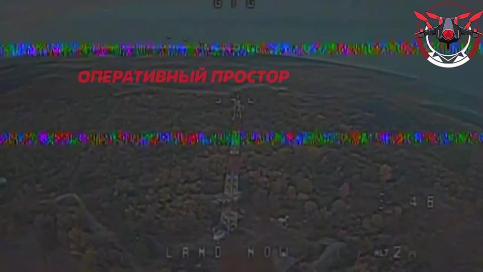 Работа дронов #1_танковой_армии по станциям РЭБ ВСУ