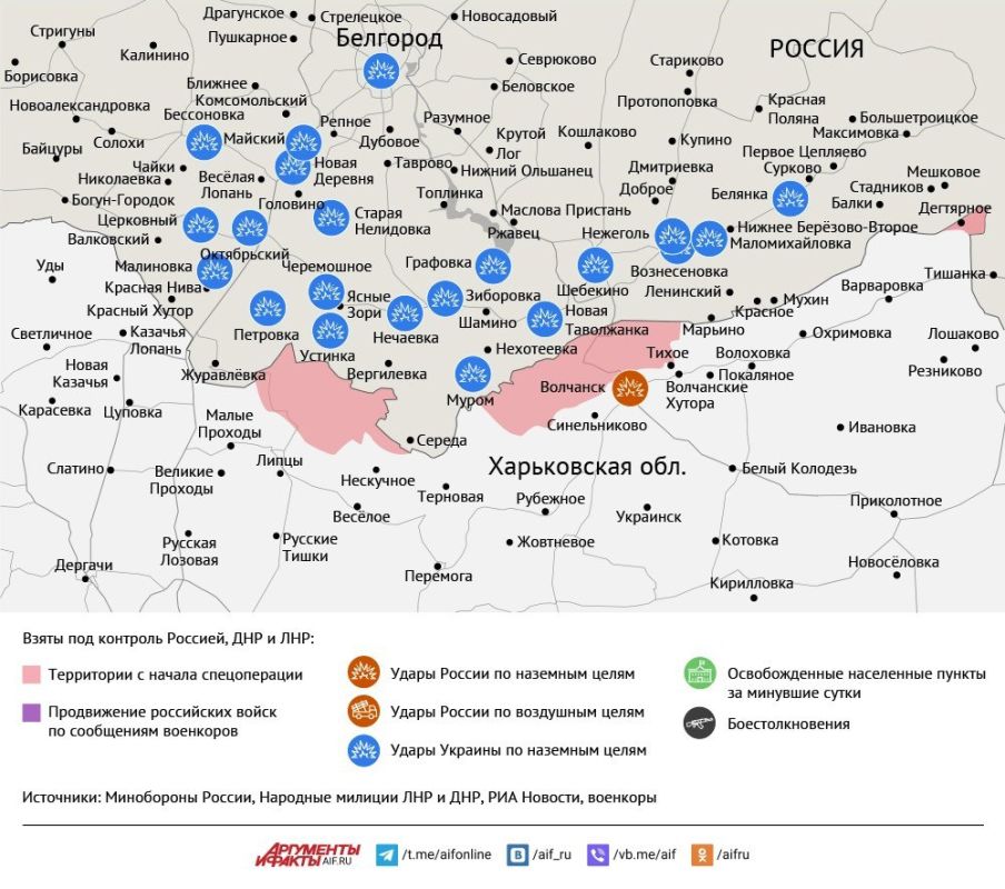 Карта боевых действий в зоне СВО на 19 сентября 2025 года Карта боевых действий в зоне СВО на 19 сентября 2025 года