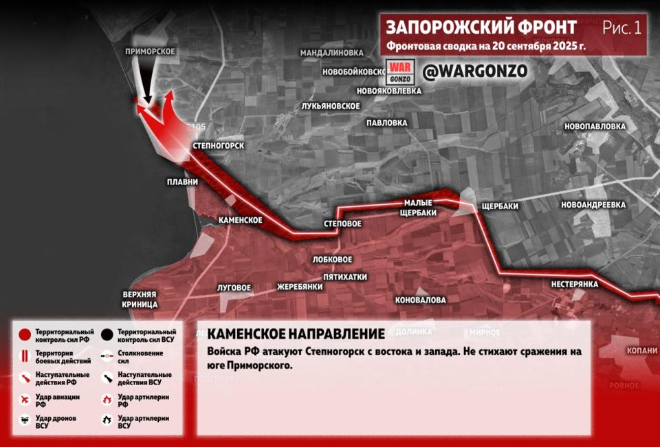 WarGonzo: Фронтовая сводка на утро 20.09.25