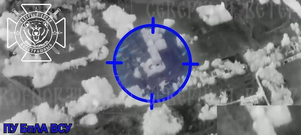 Применение Краснополей по украинским опорным пунктам в Волчанске