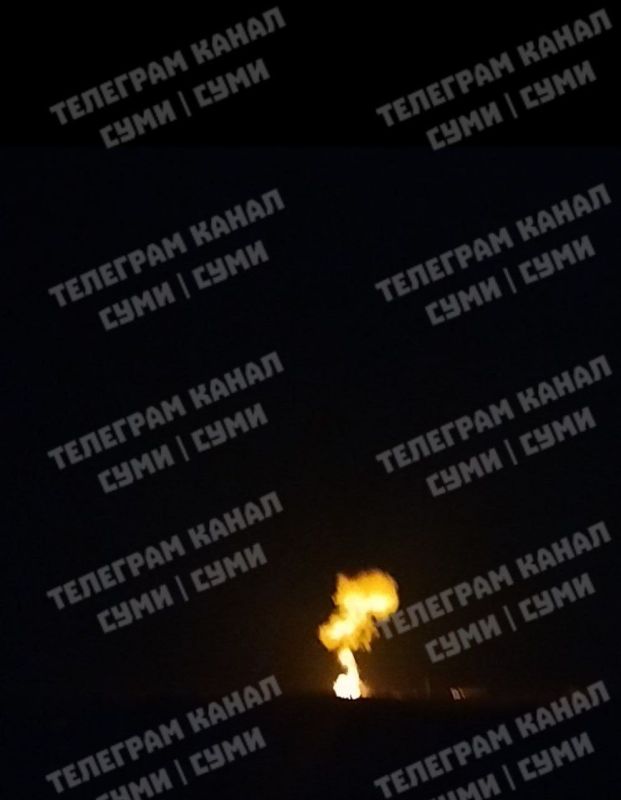 Прошедшей ночью в центре ударов БПЛА типа "Герань" на Украине были цели в Сумах и области (на фото и видео), а также в Харьковской и Днепропетровской областях Прошедшей ночью в центре ударов БПЛА типа "Герань" на Украине были цели в Сумах и области (на фото и видео), а также в Харьковской и Днепропетровской областях