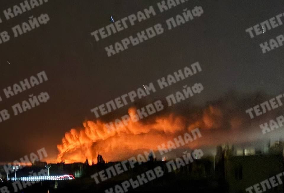 Больше 20 взрывов прогремело в Харькове