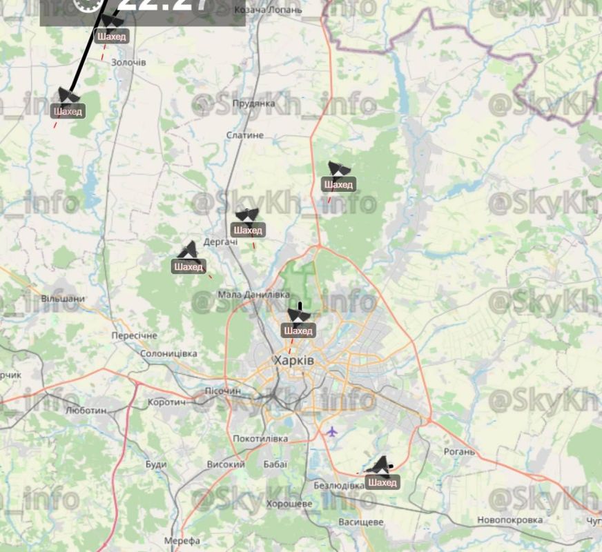 Больше 20 взрывов прогремело в Харькове
